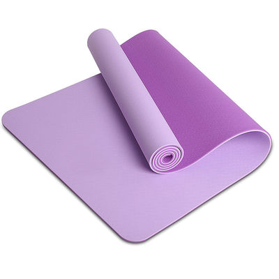 Riss-Widerstand TPE-Yoga Mat Double Sided Different Texture