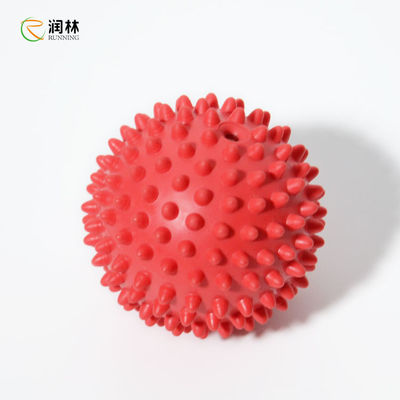 Einfacher Carry Acupressure Yoga Massage Ball, PVC-Triggerpunkt-Ball