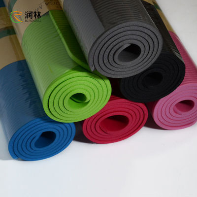 einlagige 15mm NBR Yoga-Mat For Home Workout Floor-Turnhalle