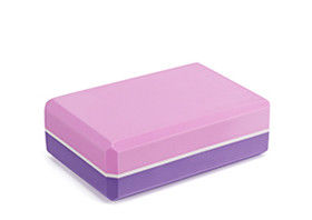 Weiches EVA Foam Yoga Block Non-Beleg-Rosa-purpurrote blaue Farbe