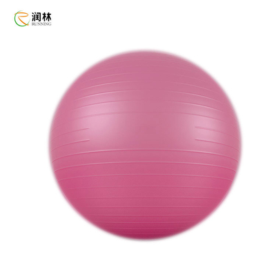 Gleiten Yoga-Balancen-Ball-Antiexplosion PVCs materieller nicht 55cm 65cm für Hauptturnhallen-Büro