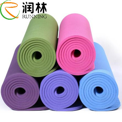 Multifunktions-PVC-Yoga Mat Comfortable For Sport Training
