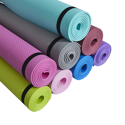 Hauptübungs-Turnhallen-Training trägt starken EVA Foam Yoga Mat Anti-Beleg zur Schau