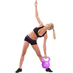 Hauptturnhallen-Antibeleg-Griff PET Krafttraining Kettlebell-Grün 5LBS 20 lbs 7
