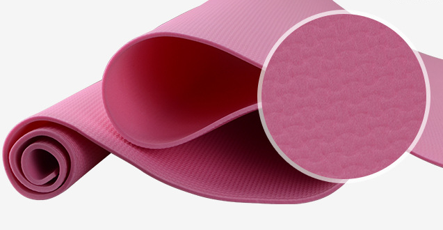 Schäumen kundenspezifische starke Farbdoppelschicht-Yoga-Matte EVA Yoga Mats 4mm 6mm reine 3