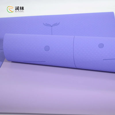 Eco übt freundliches TPE-Yoga Mat Safe, barfuß große Trainings-Matten aus