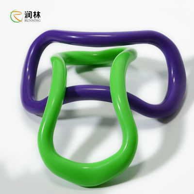 Mehrfachverbindungsstelle färbt 11.5*23cm Yoga-Eignungs-Ring mit Sicherheitsantibeleggriff