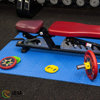 Dauerhafte Ineinander greifenkundengebundene Größe Hauptturnhallen-EVA Foam Fitness Floor Mats