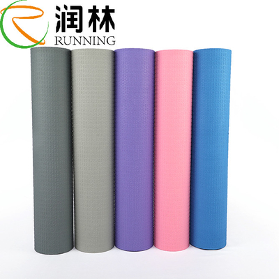 Würfelförmiges Antirisse 4mm TPE PVC-Yoga Mat For Gymnastics Pilates