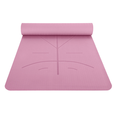 Würfelförmiges Antirisse 4mm TPE PVC-Yoga Mat For Gymnastics Pilates