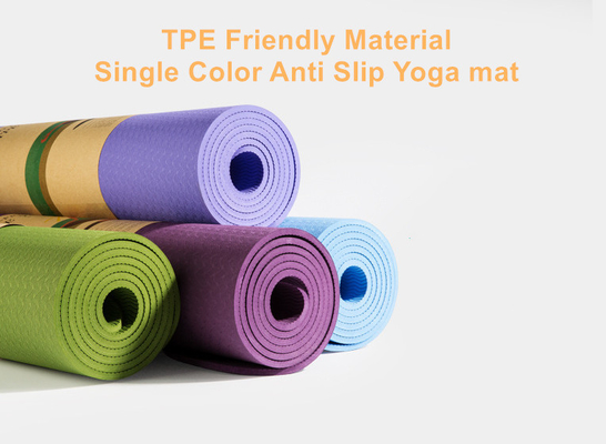 Hauptübung TPE-Yoga Mat Anti Skid ECO freundliches 1830 * 610 * 6mm